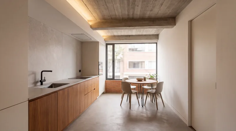 Cocina-comedor, Pupiales.